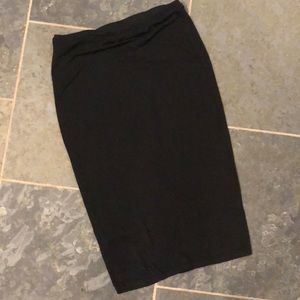 Maternity pencil skirt - black, size s